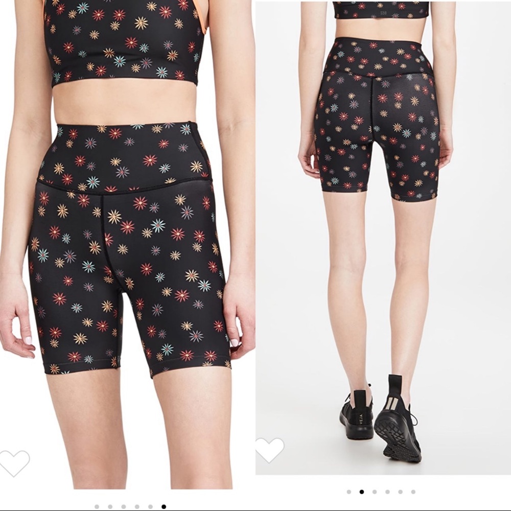 Split59 Ava High Waist Floral Bike Shorts